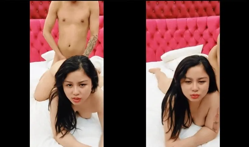 Hai vợ chồng live stream quan hệ - 1